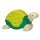 Holztiger- Schildkröte- gelb/grün