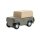 PlanToys- Kleine Fahrzeuge- Lastwagen- grau- Kautschukholz