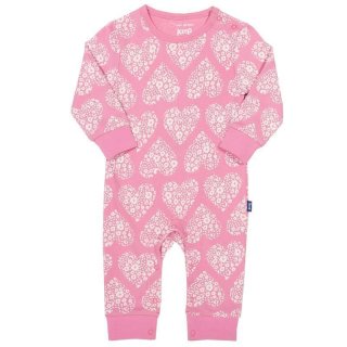 Kite- Baby-Strampler/Strampelanzug/Schlafanzug- DITSY HEART- pink- Gr. 50-86