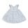 PWO- Ärmelloses Baby-Kleid- blau-weiß-gestreift- Gr. 62-104
