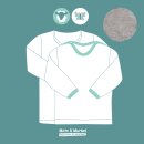 Lilano- Langarm-Shirt/Unterhemd- WS- geringelt- Gr. 74-152