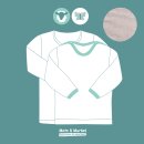 Lilano- Langarm-Shirt/Unterhemd- WS- geringelt- Gr. 74-152