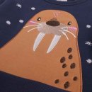 Freds World- Baby-Sweatshirt- Applikation Walross- Gr. 68-98