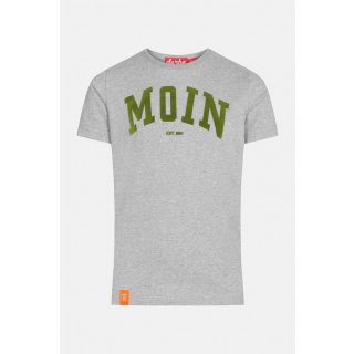 Derbe- FavoriteTee Kids T-Shirt- Moin- grey melange- Gr.104-158