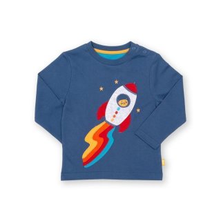 Kite- Langarm-Shirt mit Raketen-Applikation COSMIC CAT- Gr. 74-110