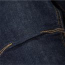 Frugi- Gefütterte Jeans- LUMBERJACK LINED- Denim/Karo-Muster- 1,5-12 Jahre