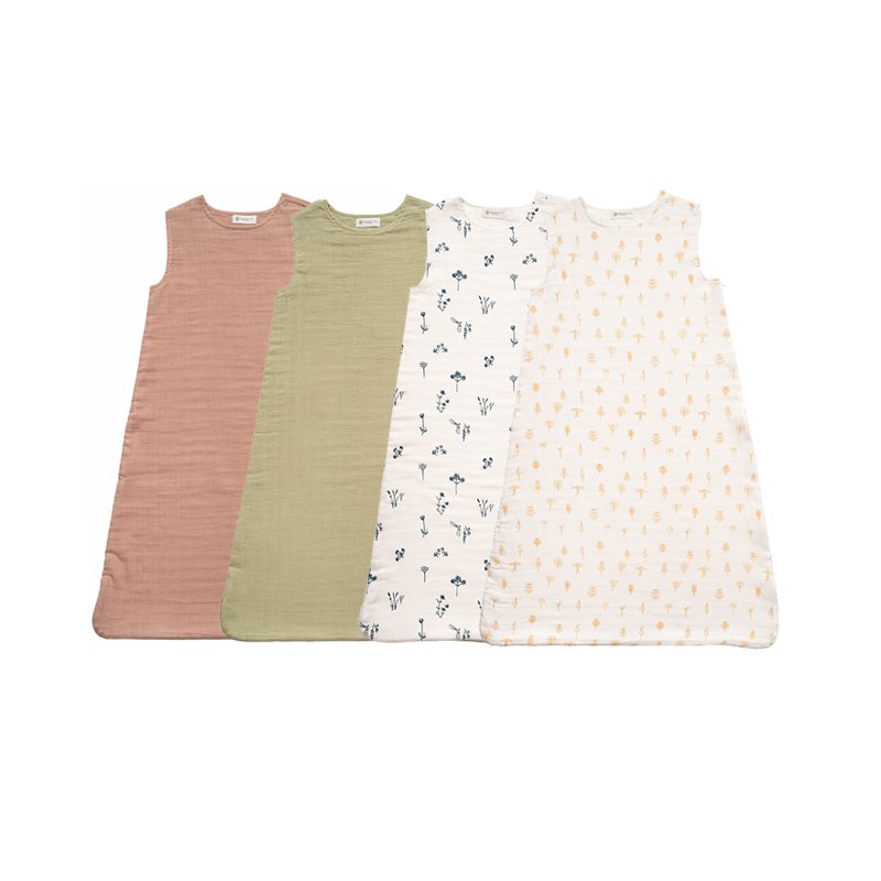 ORGANIC BY FELDMAN Mitwachsender Schlafsack aus Musselin, 39,98