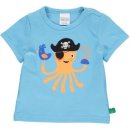 Freds World- Baby-Kurzarm-Shirt- Tintenfisch-Applikation-...