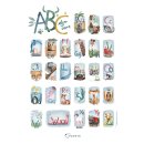 Papete- Print A4- ABC der Tiere