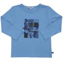 Enfant Terrible- Langarm-Shirt Druck Skater Viereck- sky-...