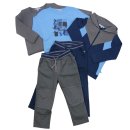 Enfant Terrible- Kapuzen-Sweatjacke Colourblocking- dark blue-graphite- Gr. 86-164