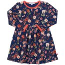 Enfant Terrible- Langärmeliges Sweat-Kleid mit Blumendruck- dark blue-copper- Gr. 110-164