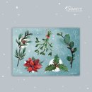 Papete- Postkarte- Weihnachten- GRÜNES