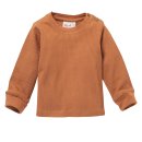 PWO- Baby-Langarm-Shirt Ripp- siena- Gr. 62-104
